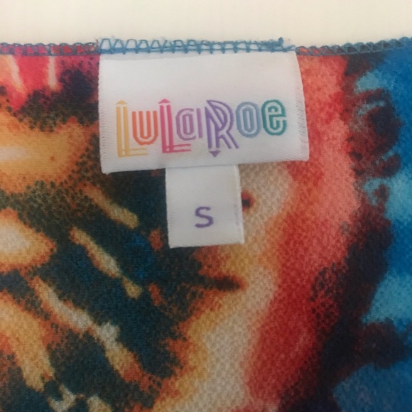 OBO! Tie Dye Fringe Unicorn Monroe Robe - Picture 3 of 3